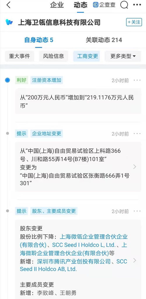 騰訊投資衛瓴科技,后者專注為中小企業提供營銷 客戶資產管理工具